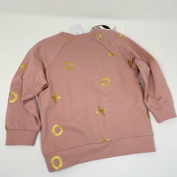 NWT Elastic Waist Joggers & Top w/ XO Foil - Picture 6 of 7